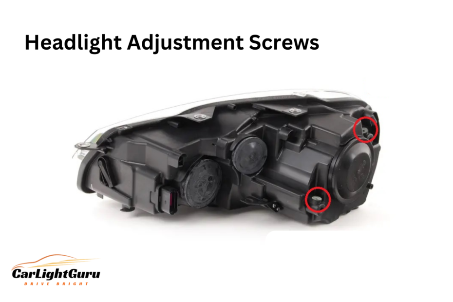 Headlight Adjustment Screws